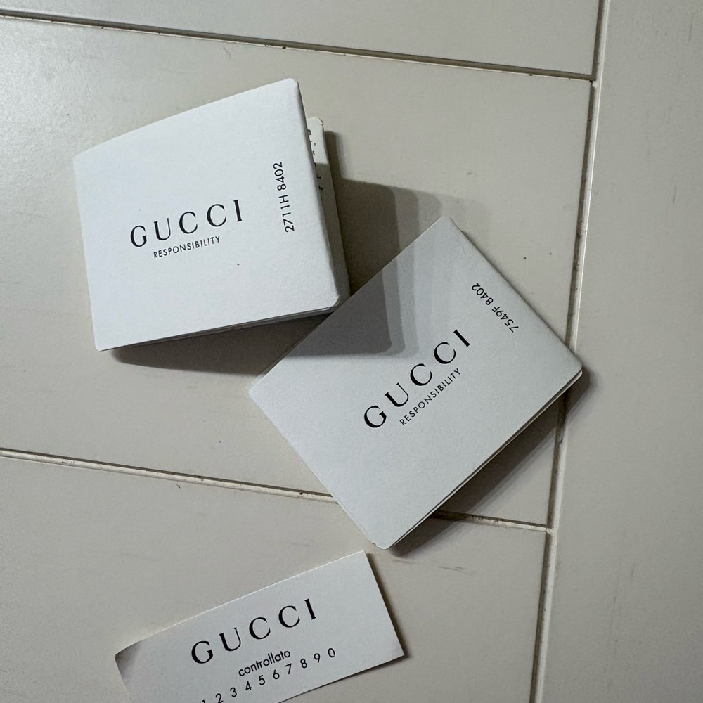 Gucci Black Mini Bag with Gold Logo marmont super mini - Picture 12 of 12
